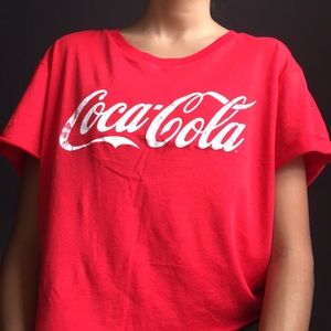 Garage Coca-Cola Cropped Top